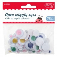 Accesorii craft - Ochi cu pupila colorata DACO