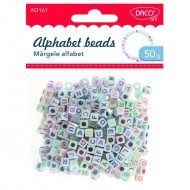 Accesorii craft - Margele alfabet DACO