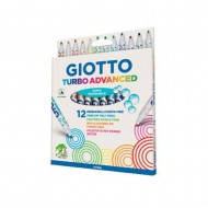 Carioca super lavabila, varf 2.8mm, 12 buc/cutie, GIOTTO Turbo Advanced
