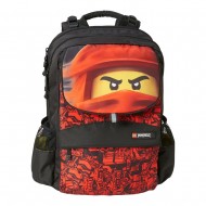 Ghiozdan scoala Hansen LEGO Core Line - design Ninjago Red LG-20192-2202