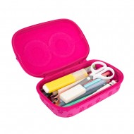 Penar cu fermoar ZIPIT Sensory Storage Box - Pink Kitty