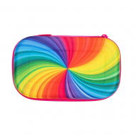Penar cu fermoar ZIPIT ZIP & POP Storage Box - Rainbow Glow