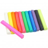 Kit 10 +2 culori x 17gr plastilina + 4 forme modelaj + roller, in blister, ALPINO