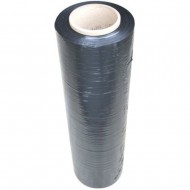 Folie stretch neagra Q-Connect, uz manual, 50cm latime, 23microni, 1.5kg G.W, 1.2kg N.W