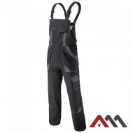 Salopeta pentru protectie, gri-negru