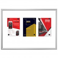 Avizier magnetic cu ramă click, format A1 (594x841mm)