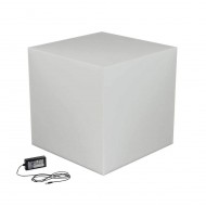 Cub 400 mm din plexiglas iluminat cu personalizare inclusa