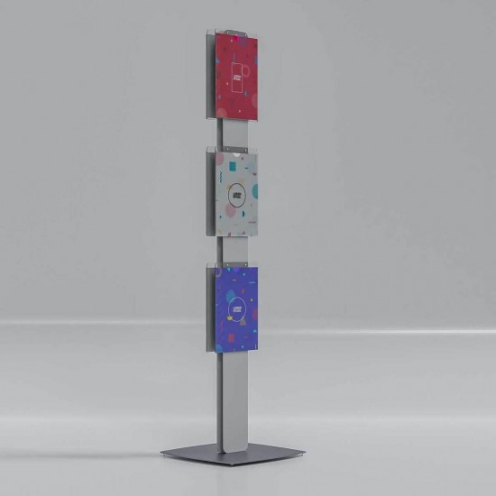 Stand de Informare cu 6 inserturi, format A4(210x297mm), expunere dublă față, Portrait