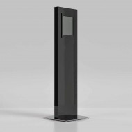 Showroom Display PREMIUM pentru tableta 10 inch, tip totem, negru, format 330x330x1200(H)mm.