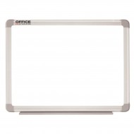 Tabla whiteboard magnetica OFFICE Products, 60 x 90 cm, suprafata metalica lacuita