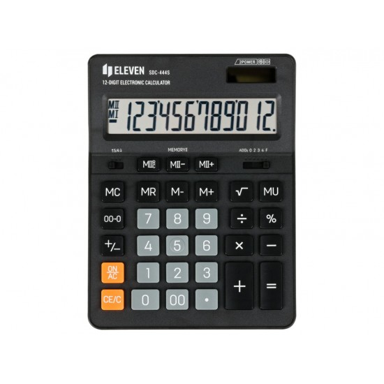 Calculator de birou 12 digiți, 199 x 153 x 31 mm, Eleven