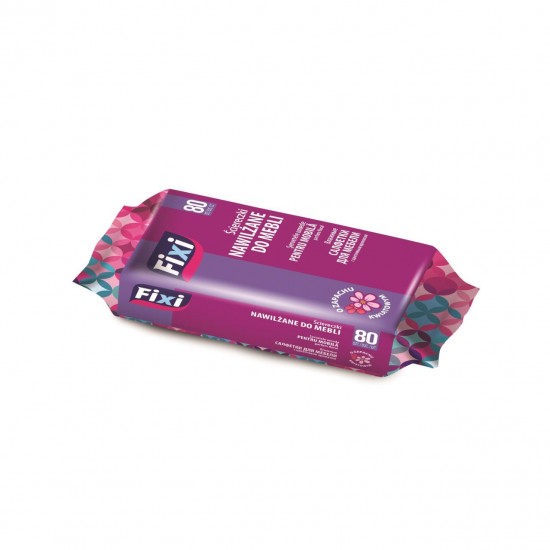Servetele umede Fixi pentru mobila, 80 buc/set
