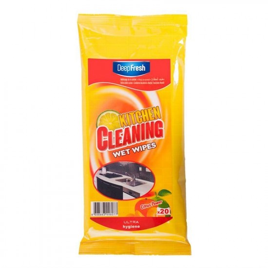 Servetele umede pentru bucatarie Deepfresh, 20 buc/set