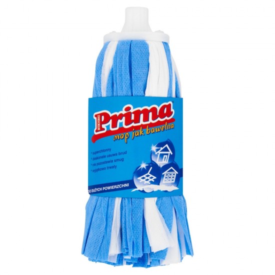 Rezerva mop pentru suprafete mari, fasii din vascoza super absorbante, 3M PRIMA - alb/bleu