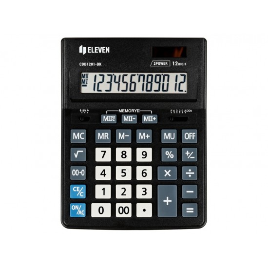 Calculator de birou 12 digiți, 205 x 155 x 35 mm, Eleven