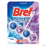 Odorizant toaleta Bref Wc Power Aktiv Lavanda, 4 bile, 51 gr