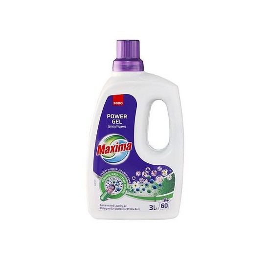 Detergent rufe Sano Maxima Power Gel Spring Flowers 3l
