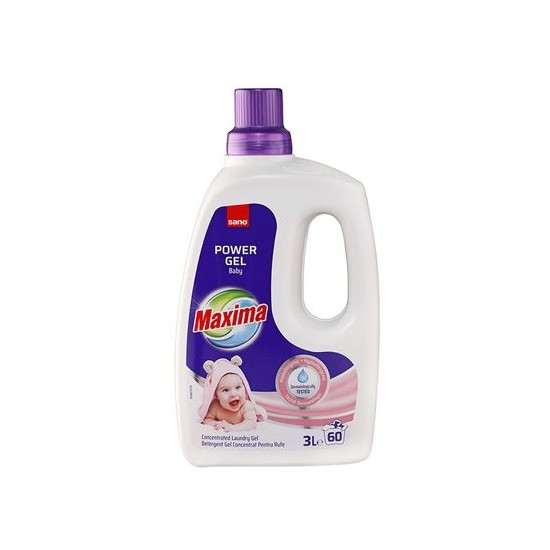 Detergent Rufe Sano Maxima Power Gel Baby 3L