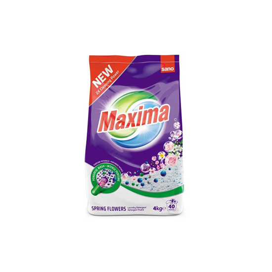 SANO Maxima Detergent Pudra cu Parfum de Primavara 4 Kg