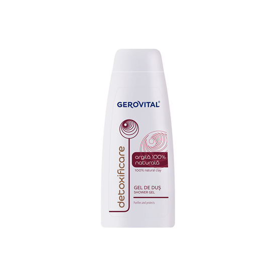 GEROVITAL Gel de Dus Argila 100 % Naturala 400 ml