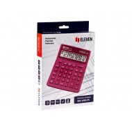 Calculator de birou 12 digiți, 204 x 155 x 33 mm, Eleven Roz