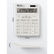 Calculator de birou 12 digiți, 204 x 155 x 33 mm, Eleven