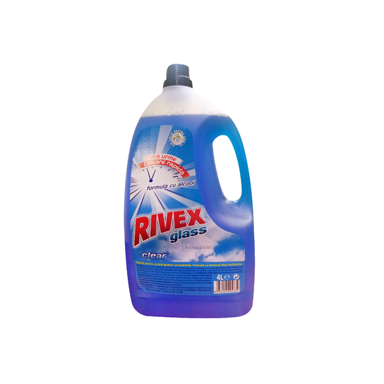 RIVEX Glass Solutie pentru Curatat Geamuri 4 L