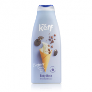 KEFF Gel de Dus cu Parfum de Vanilie si Nuca de Cocos 500 ml