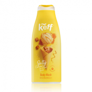 KEFF Gel de Dus cu Parfum de Vanilie si Nuca de Cocos 500 ml
