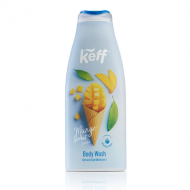KEFF Gel de Dus cu Parfum de Vanilie si Nuca de Cocos 500 ml