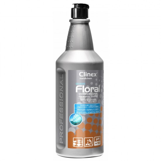 CLINEX Floral Ocean, 1 litru, detergent lichid pentru curatarea pardoselilor