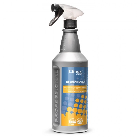 CLINEX EXPERT+ Kokpit Wax - solutie cu silicon pt. curatarea suprafetelor de plastic ale masinii, 1