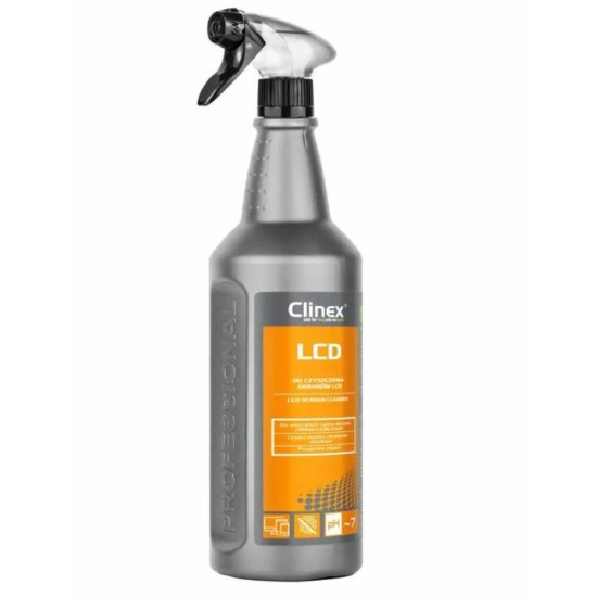 CLINEX LCD, 1 litru, solutie pentru curatat ecrane LCD