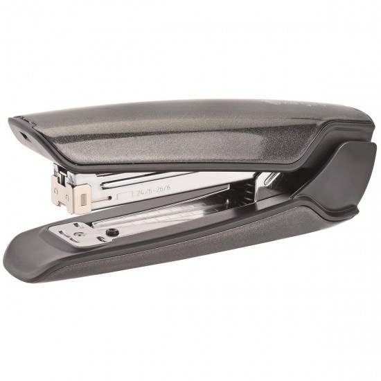 Capsator Kangaro Nowa-335S/S din metal, capse 24/6, 26/6, 30 coli, gri mtealizat