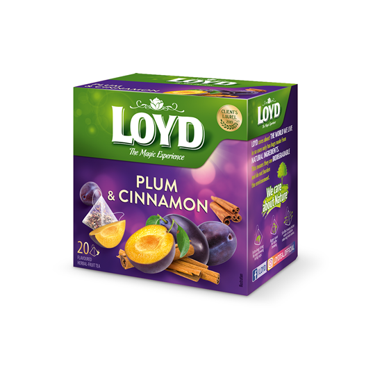 LOYD Ceai Pruna si Scortisoara 40 g