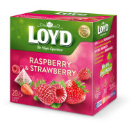 LOYD Ceai Zmeura si Capsuni 40 g