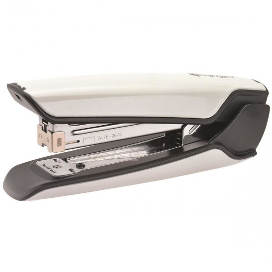 Capsator Kangaro Nowa-335S/S din metal, capse 24/6, 26/6, 30 coli, alb mtealizat