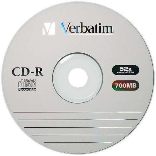 CD-R 700 MB 52x Verbatim, 50buc/set