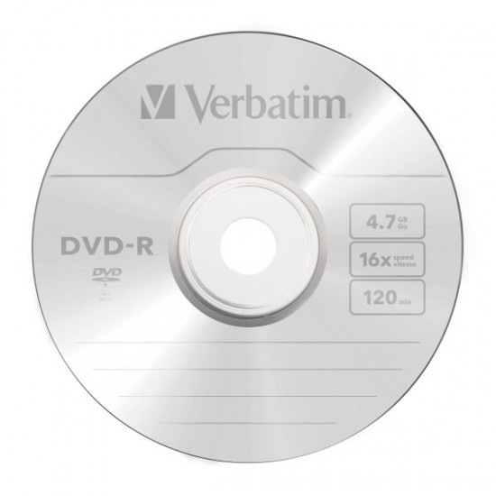 DVD-R 4.7 GB 16x Verbatim, 25buc/set