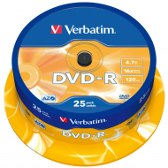 DVD-R 4.7 GB 16x Verbatim, 25buc/set