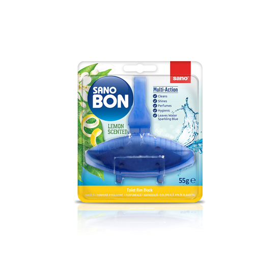 SANO Bon Odorizant Toaleta cu Parfum de Lamaie 55 g