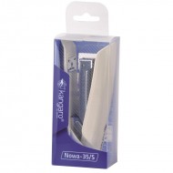 Capsator Kangaro Nowa-35/S din plastic, capse 24/6, 26/6, 25 coli, bej