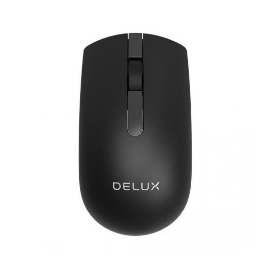 Mouse Optic Delux M322, USB Wireless, Black