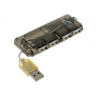 Hub USB 2.0 4 porturi, negru HUB4M-BK-BU