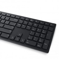 Kit Tastatura + Mouse wireless Dell Pro KM5221W, Layout US Intl, Negru