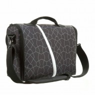 Geanta reversibila ZIPIT, cu husa laptop 14 inch - forme geometrice