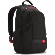 Rucsac laptop Case Logic DLBP114K Sporty polyester 14", Negru