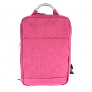 Ghiozdan laptop roz IT USB 2 fermoare PIGNA