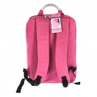 Ghiozdan laptop roz IT USB 2 fermoare PIGNA
