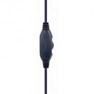 Casti cu microfon Gembird GHS-05-R, Black-Red